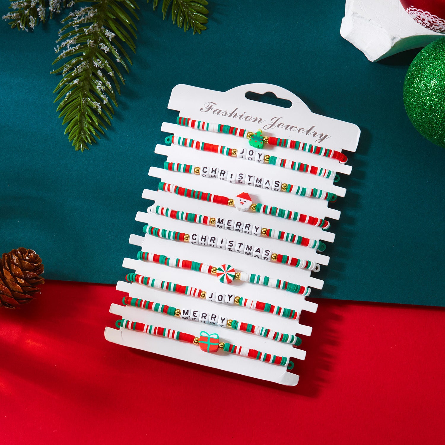 Wholesale Christmas multi-layer bracelet set